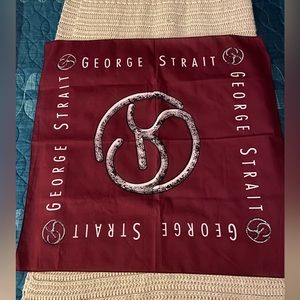 George Straight concert bandanna